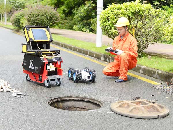 特克斯管道机器人检测
